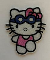 Hello Kitty Aufnäher Brille Badge Flick Comic Hose Comic