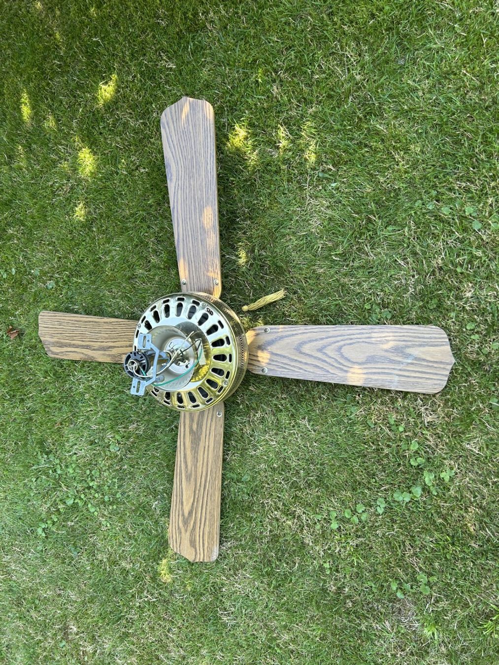 Ventilatori: Deckenventilator, Holzoptik, mehrere Geschwindigkeiten – Usato da Wil SG venduto da Prosolutio