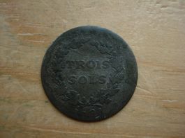 (S) Genf 3 Sols 1798