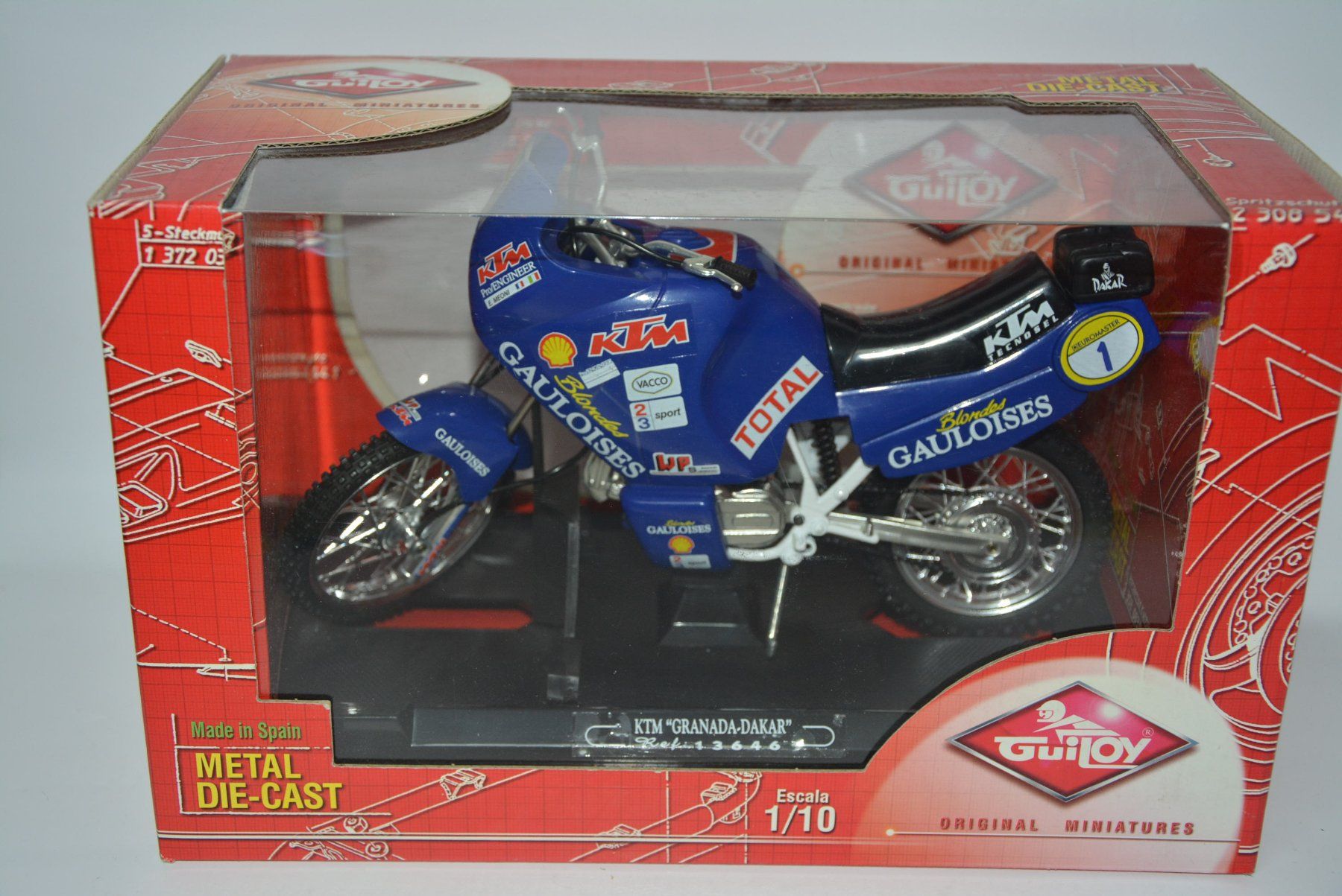 Kit di modellismo & Modellini statici: KTM Granada-Dakar , Guiloy , 1:10 – Nuovo (secondo la descrizione) da Goldach venduto da Feivel9
