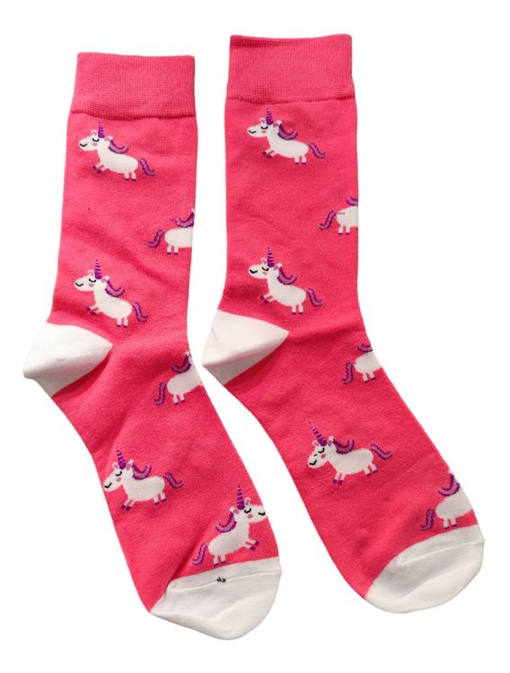 Mädchen Badesocken Mit Einhorn Motiv - Rutschfeste Neoprensohle & UV-Schutz | Strandschuhe Lila Pink