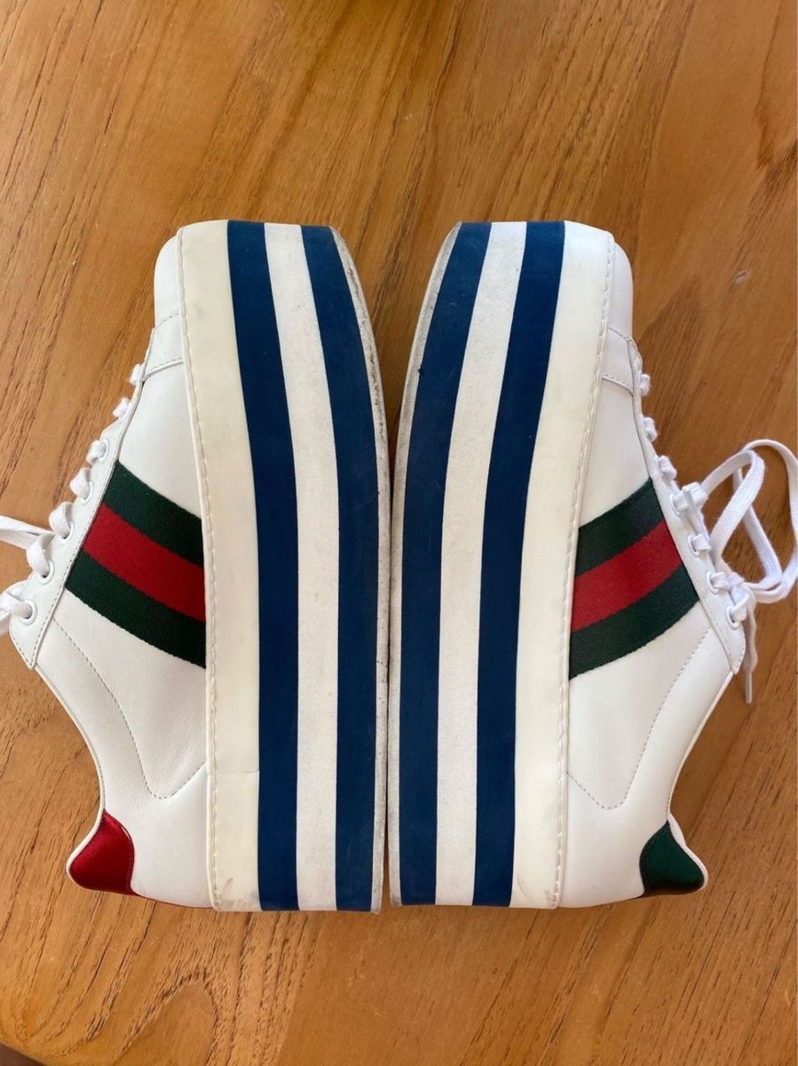 Gucci Herrenschuhe: Gucci Platform Sneakers – Gebraucht aus Zürich von Grothschild 4