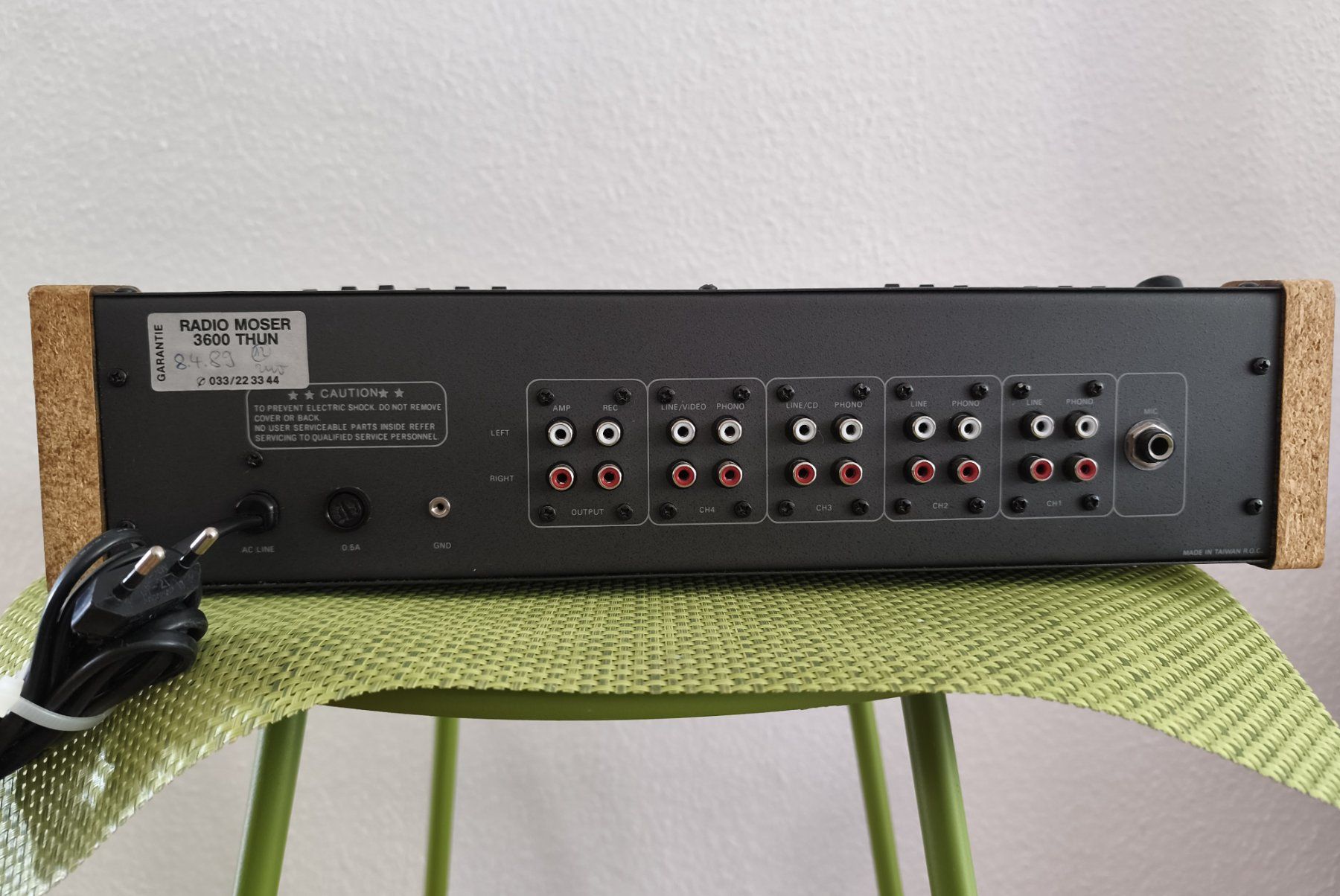 Phonic Mischpulte: MEGA - DJ- + Heimstudio-Mixer PHONIC MX-8200 . Top-Zustand – Gebraucht aus Thun von art.design.BK 2