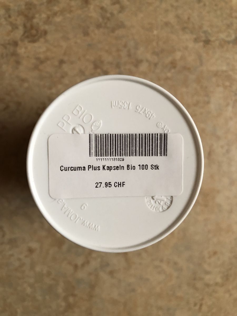 Cibi & Specialità: Kurkuma-Kapseln mit schwarzem Pfeffer – Nuovo (secondo la descrizione) da Brugg AG venduto da Vintage_und_Allerlei 3