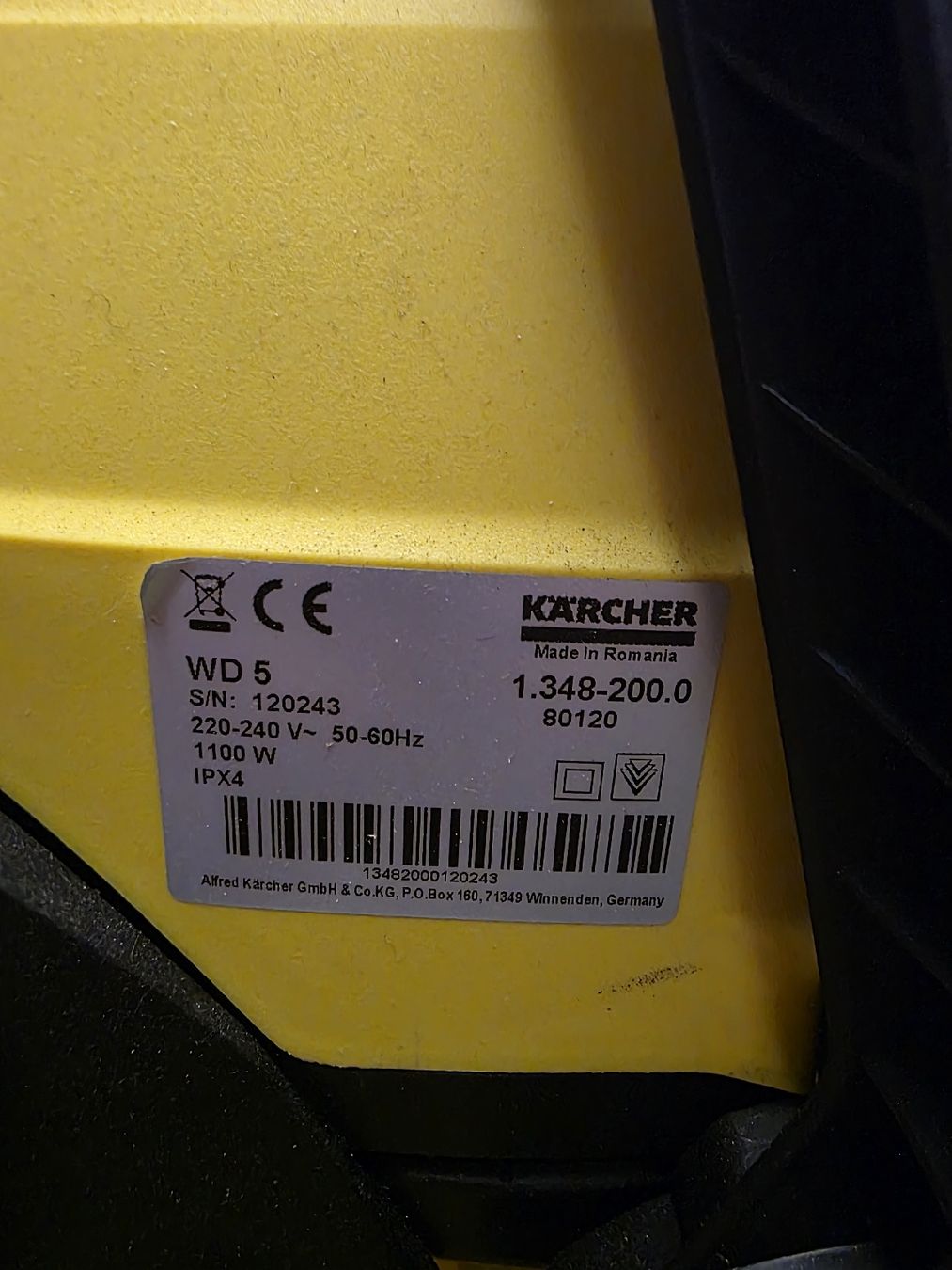 Staubsauger & Zubehör: KÄRCHER WD 5 Renovation # Cleanfix Taski Wetrok – Gebraucht aus Zürich von 5183840711 6