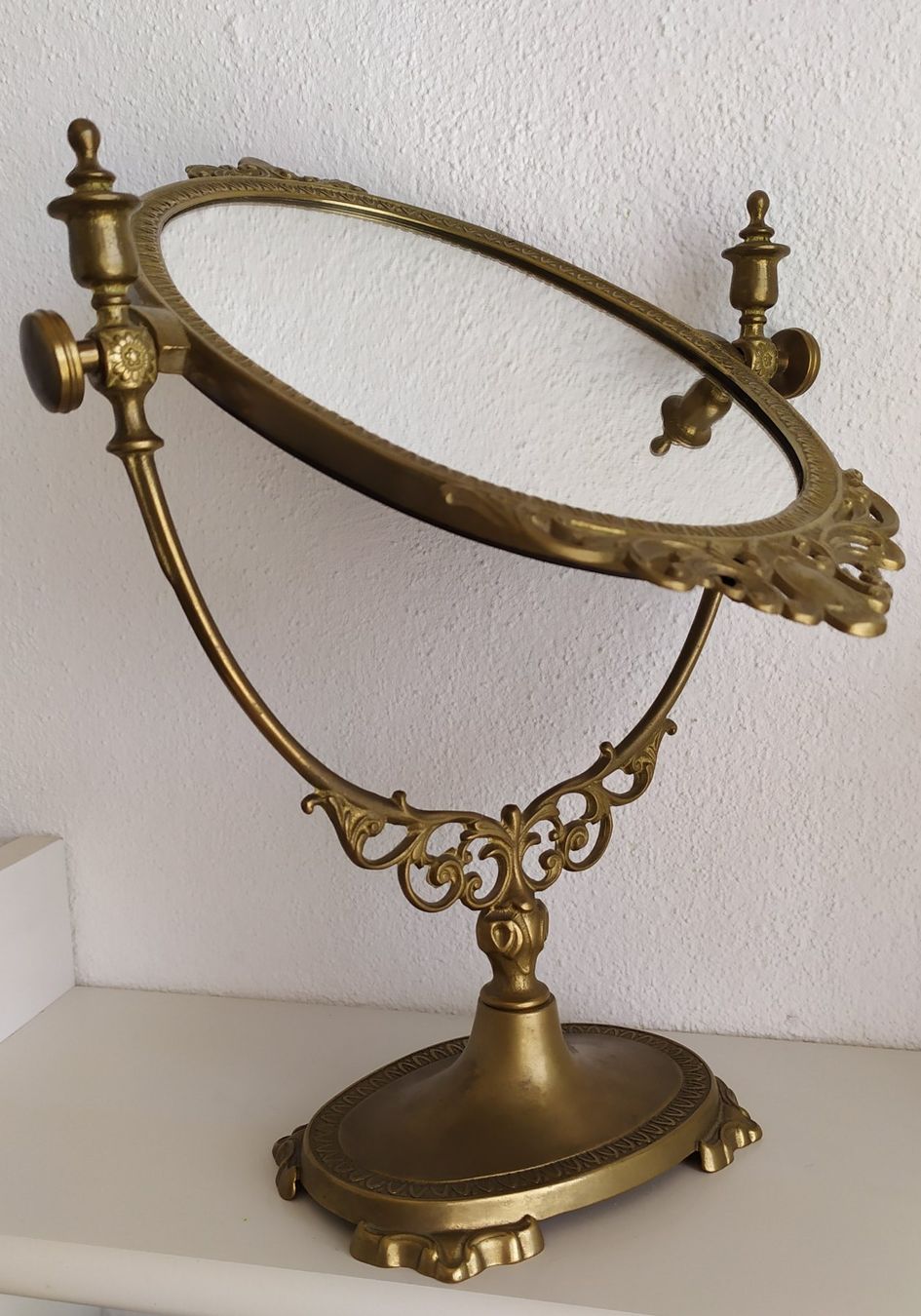Specchi: Magnifique miroir de table vintage – Usato da Chezard St-Martin venduto da Loucail 3