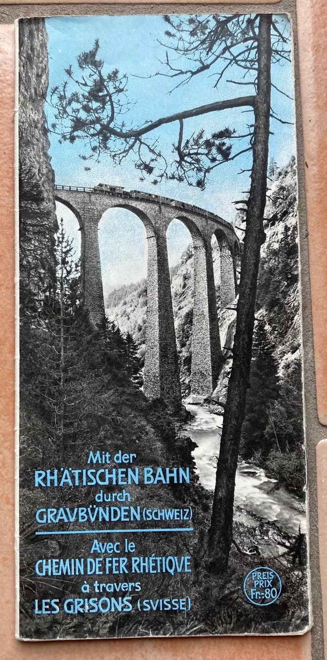 Dokumente: Mit der Rhätischen Bahn durch Graubünden-Avec le chemin de.. – Gebraucht aus Versoix von Decapod