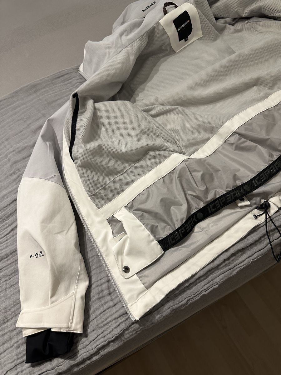Icepeak Giacche: Weisse Icepeak Regenjacke Grösse 46 – Usato da Buttikon SZ venduto da TamaraS01 4