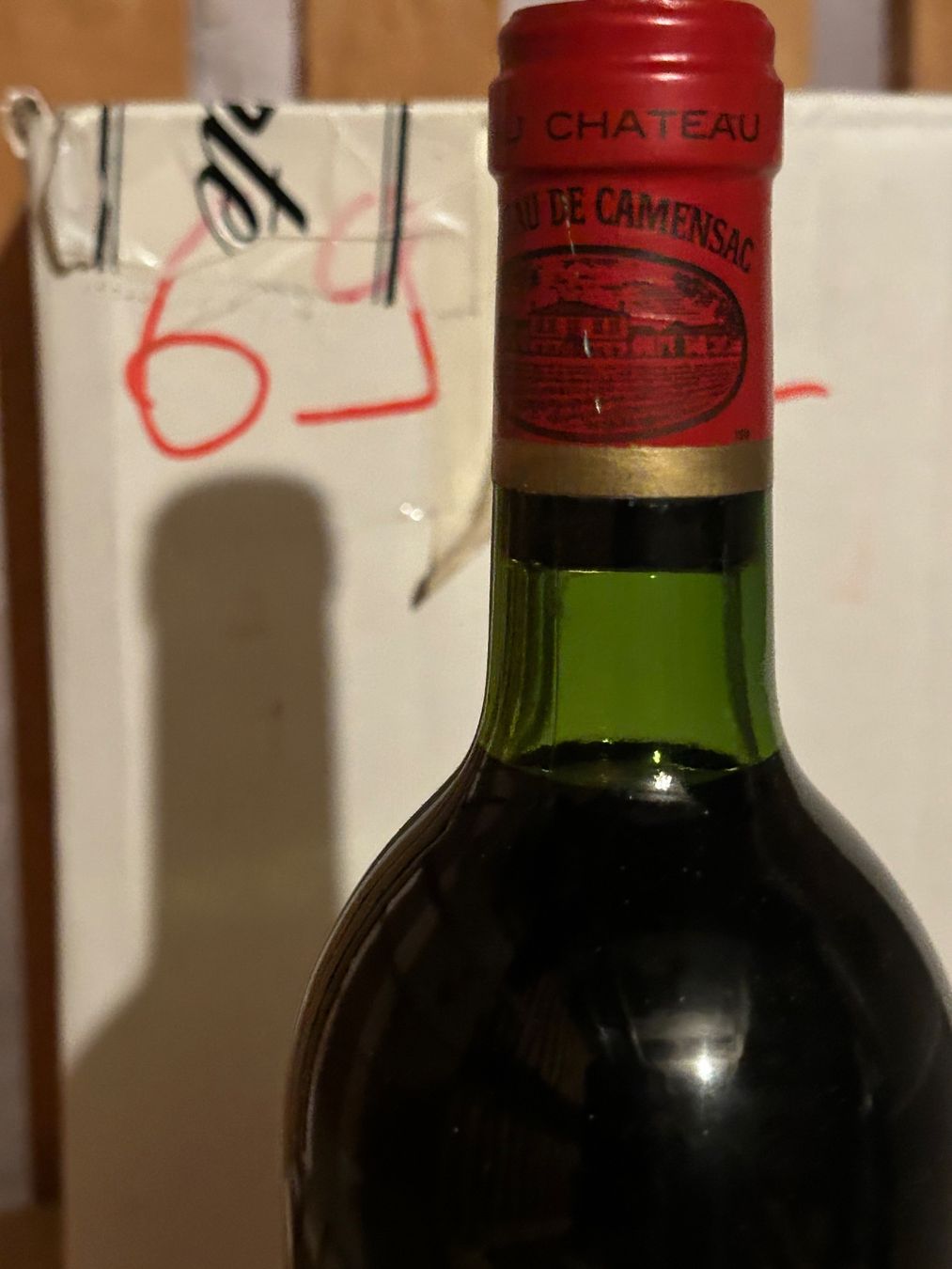 Wein: Château CAMENSAC 1982 Haut-Médoc – Neu (gemäss Beschreibung) aus Roche VD von avediscipule 6