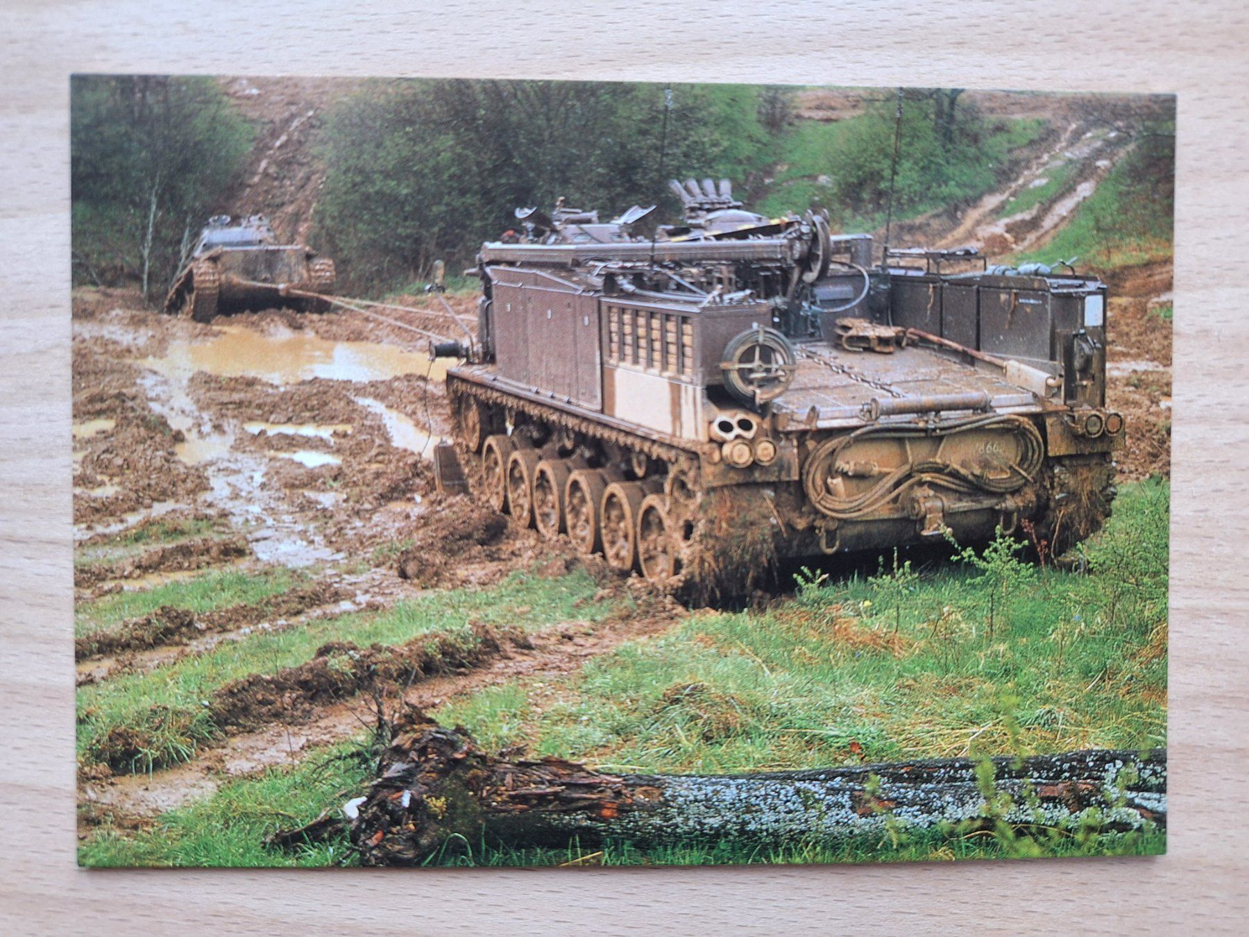 Cartoline postali: AK Militär Schweiz, Entpannungspanzer 65 – Usato da Lohn-Ammannsegg venduto da Beo71