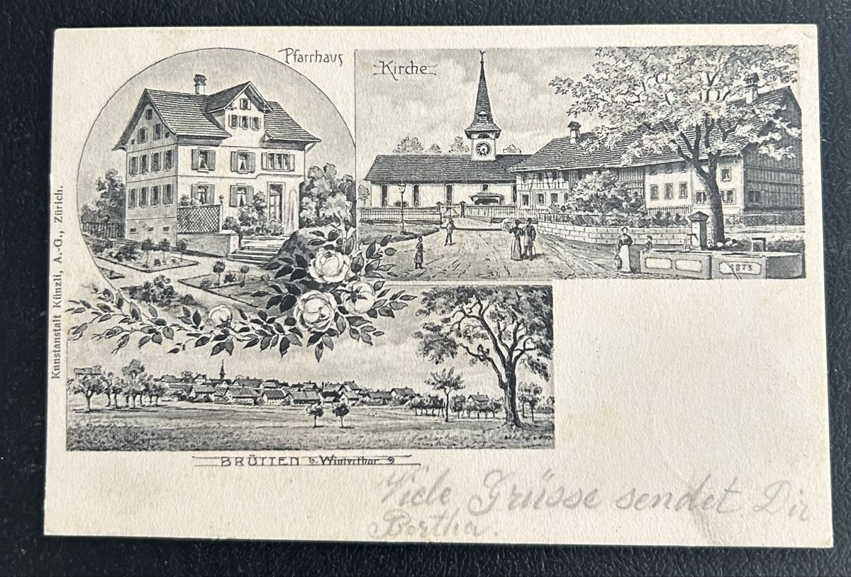 Cartes postales: Brütten bei Winterthur 1905 – D'occasion à Horw par Tellbub