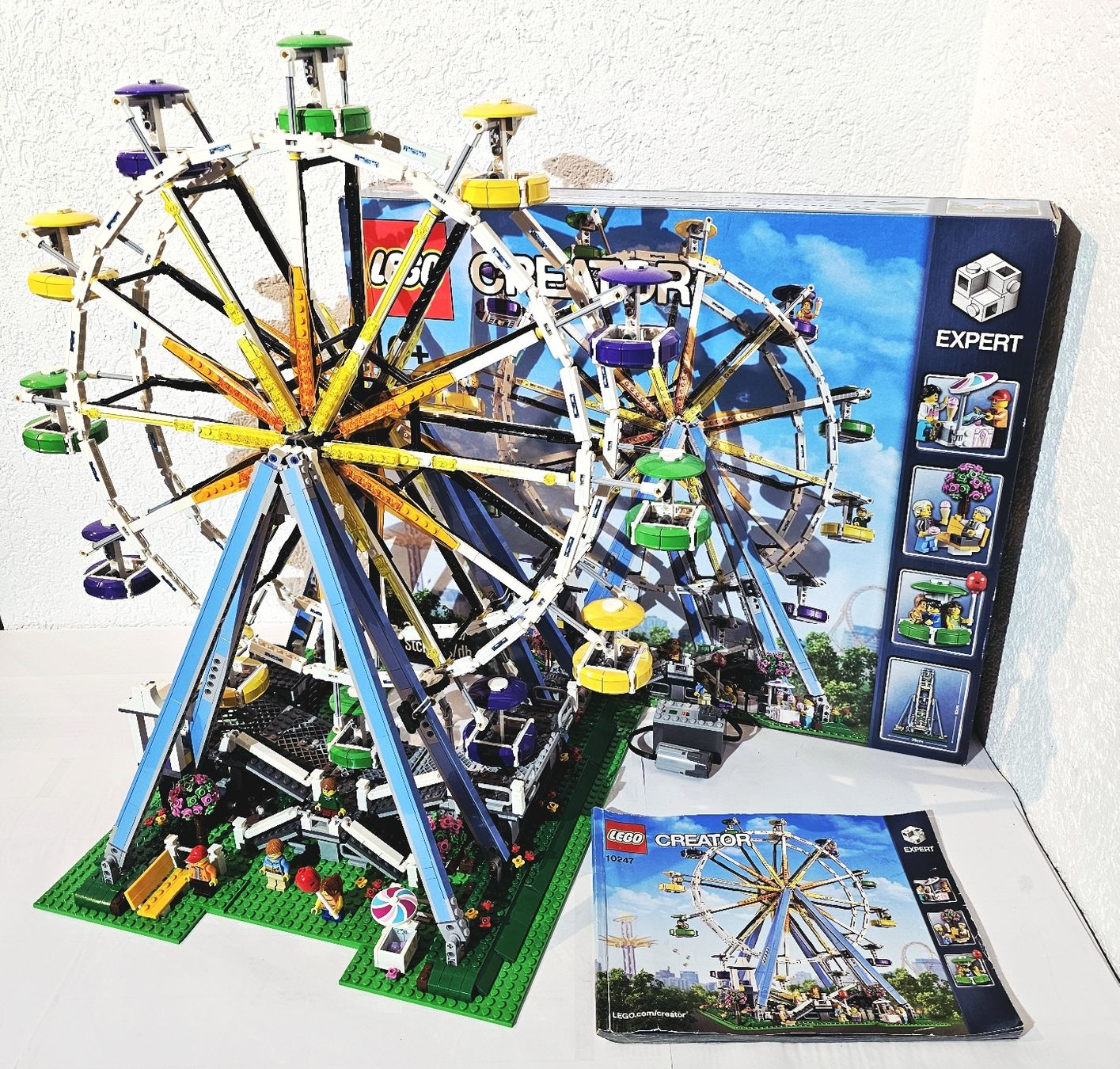 Lego Kit di costruzioni: LEGO CREATOR EXPERT 10247 RIESENRAD MIT OVP – Usato da Turbenthal venduto da Ddanuh 4