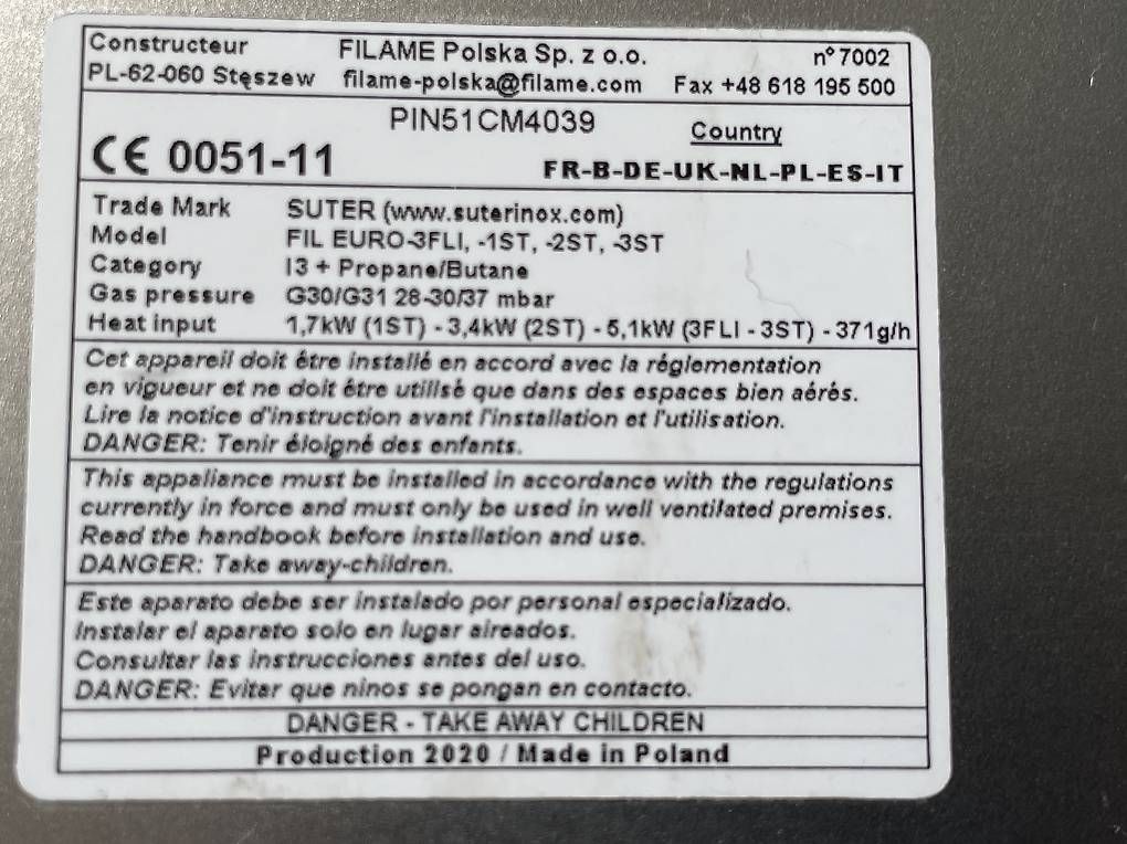 Véhicules de camping: Gas-Kocher mit Spüle für Wohnmobil, Camper oder Boot – D'occasion à Buchs SG par auchan2008 2