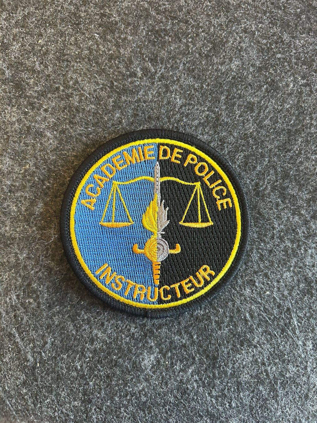 Placchette & Badge: Patch, Academie de Police Savatan, Instructeur V3 – Usato da Berikon venduto da DGC-1995