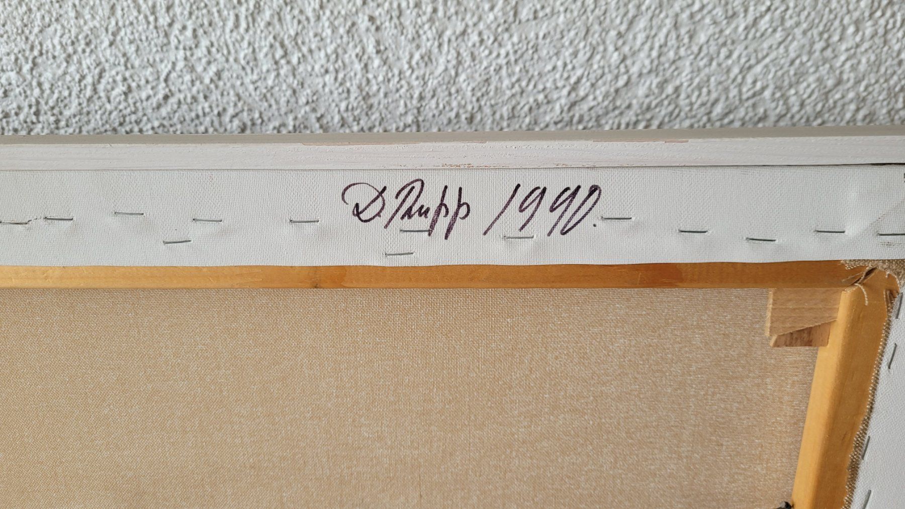 Gemälde: Tableau abstrait  -  D. Rupp – Gebraucht aus Auvernier von Perchette1 1