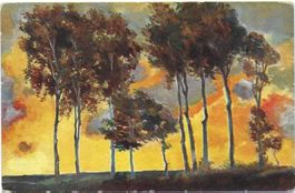 Landschaft mit Bäumen