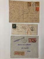 Frankreich 1852-1955, 24 Belege, teils attraktiver Frankatur