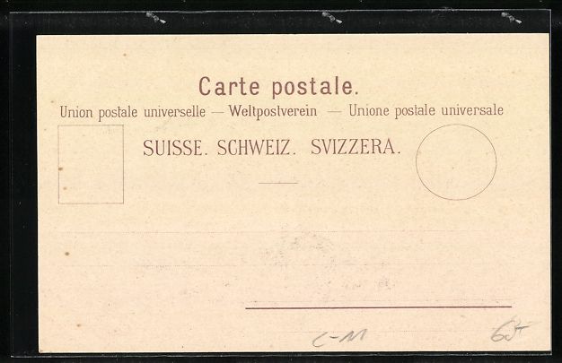 Cartoline postali: Litho Schweiz, Vive l'Indépendance, Her – Usato da Berlin venduto da bartko-reher 1