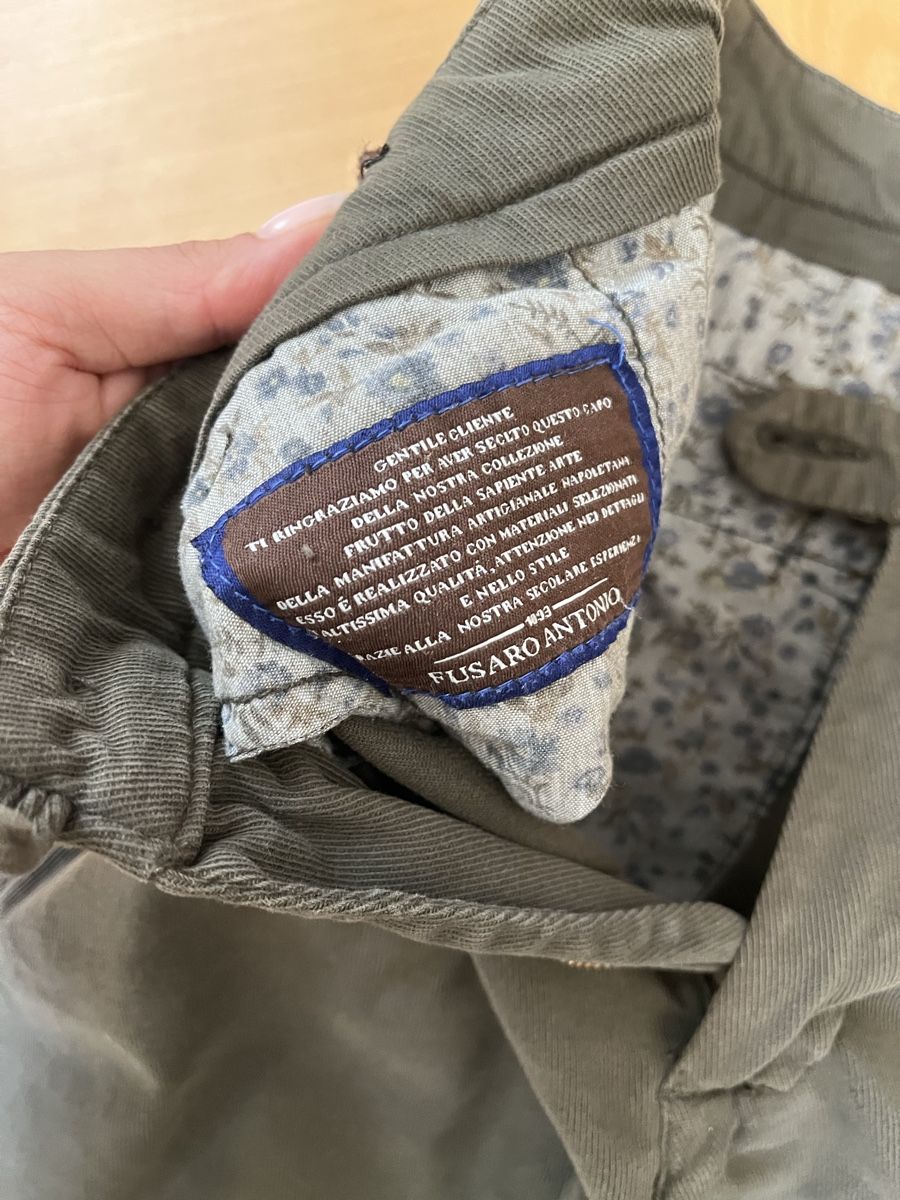 Pantaloni: Fusaro Antonio chino pants  – Usato da Zürich venduto da cat_rsn7 3