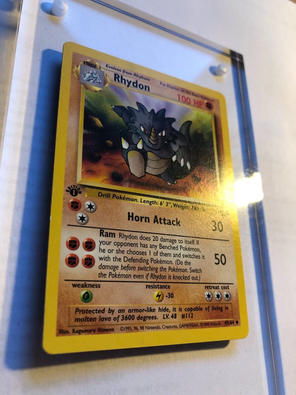 Carte collezionabili: Rhydon (uncommon) 1st Jungle - MINT - ab 1.- – Usato da Giubiasco venduto da dan_pr8b 1