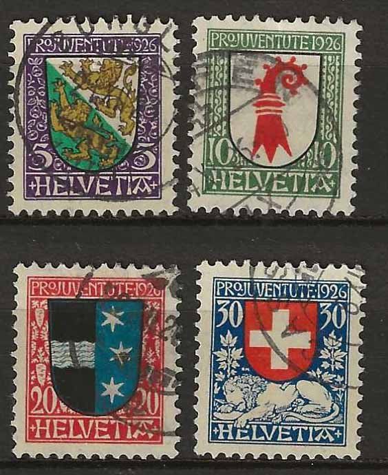 Tutti i francobolli: PJ026 - Pro Juventute 1926 obl. – Usato da Trélex venduto da Phil_Albert
