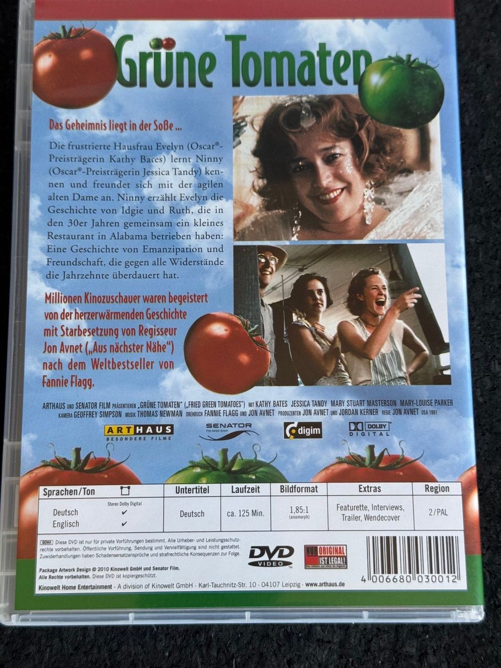 Alle DVDs: Grüne Tomaten DVD DE/EN – Gebraucht aus Fribourg von tschjoly 1