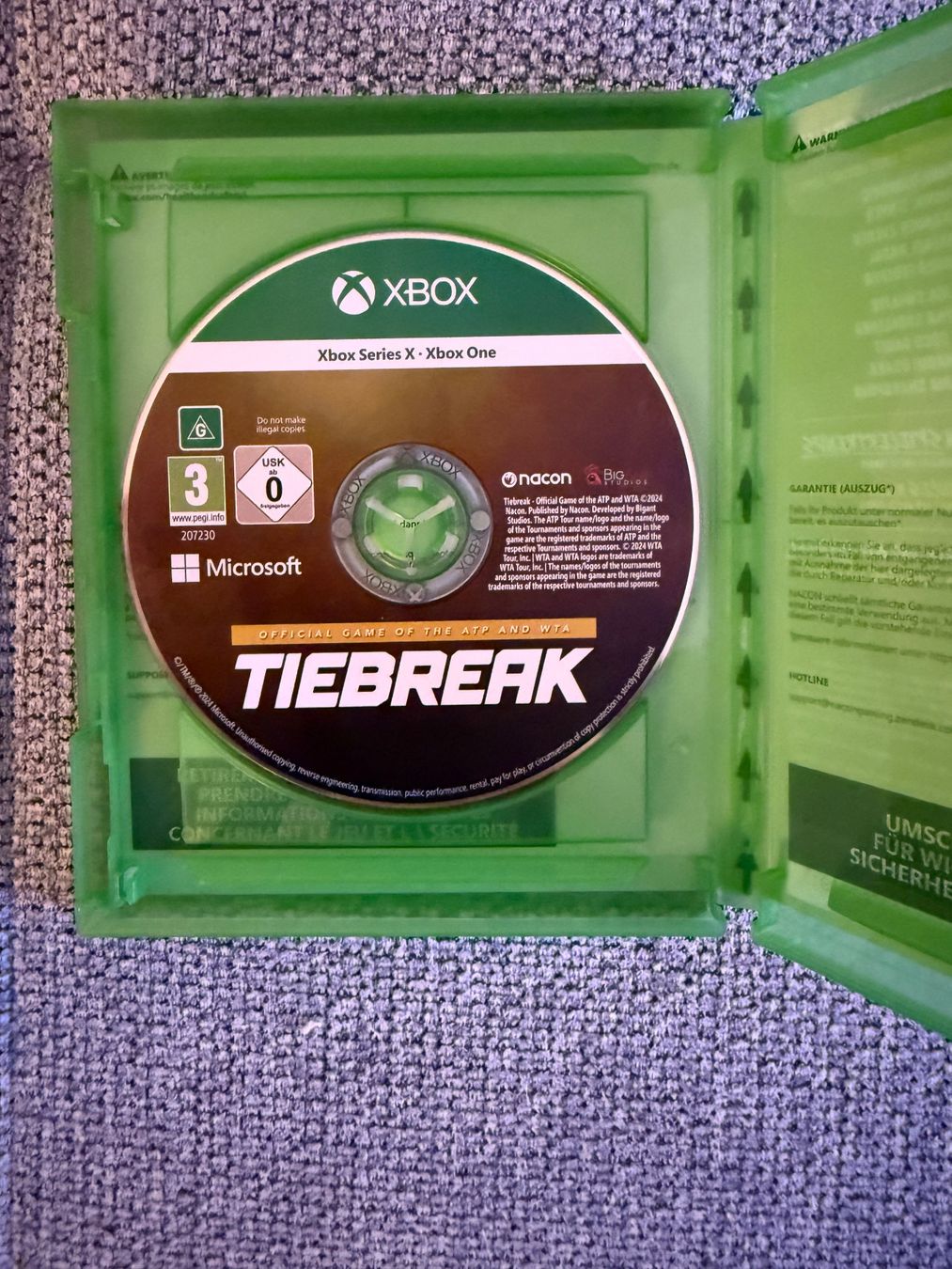 Microsoft Giochi: Tiebreak Ace Edition - Xbox séries X / Xbox One – Usato da Le Landeron venduto da Nouni33 2