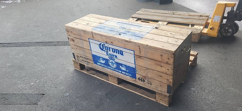 Casse di trasporto: Sitzkisten mit Scharnier/Deckel Corona – Usato da Rheineck venduto da inf_kv7d