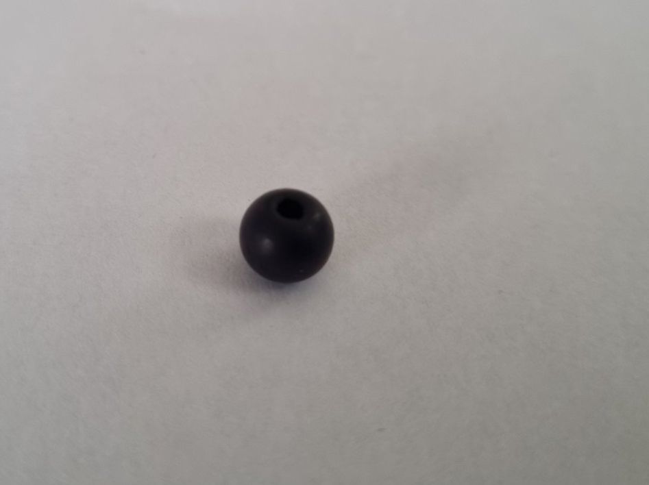 Perle (finte): Basteln: Kleine, violette/schwarze Holzperlen - DIY – Nuovo (secondo la descrizione) da Nottwil venduto da Janny77 1