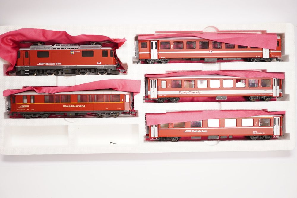 4∑ Bemo 7258 120 RhB Glacier Express 5-teilig 8