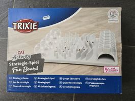 Neues Trixie Katzenfummelbrett Strategiespiel Futterbrett