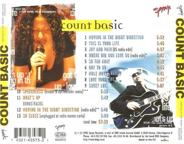 CD: Count Basic ‎– Moving In The Right Direction CD, D16 Acid J. – Usato da Sessa venduto da discoverymedia 1