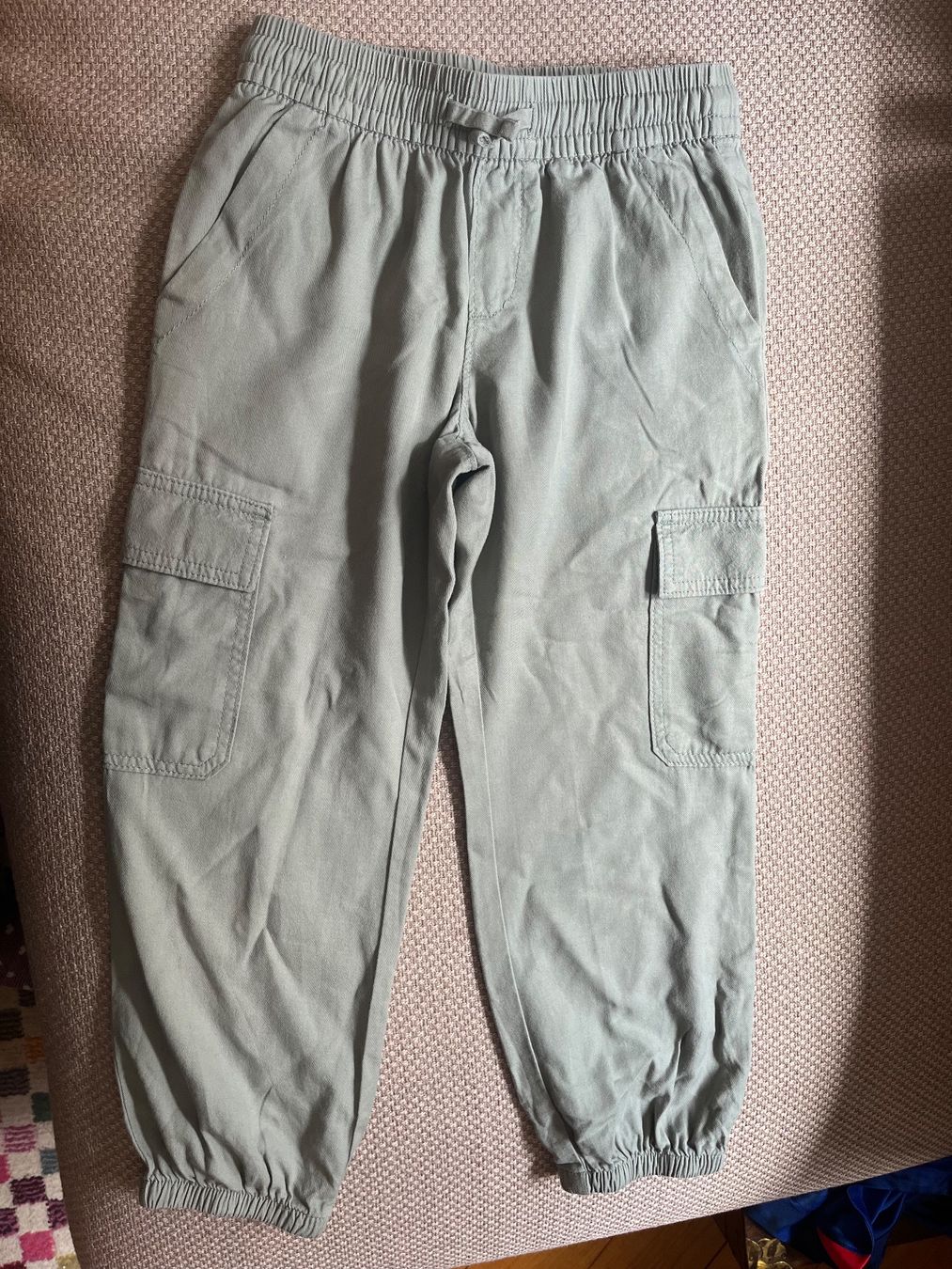 Gap Pantaloni: Green GAP cargo summer trousers age 8 – Nuovo (secondo la descrizione) da Genève venduto da dmt_y25y 3
