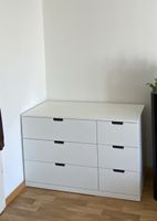 Kommode Lowboard, IKEA NORDLI Kommode weiss mit 6 Schubladen