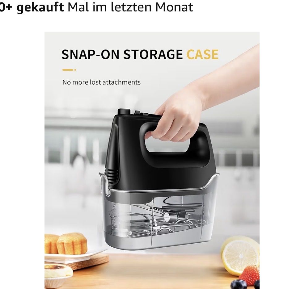Elettrodomestici da cucina: Mixer  – Nuovo e nell'imballaggio originale da Burgdorf venduto da mil_bgk2 2