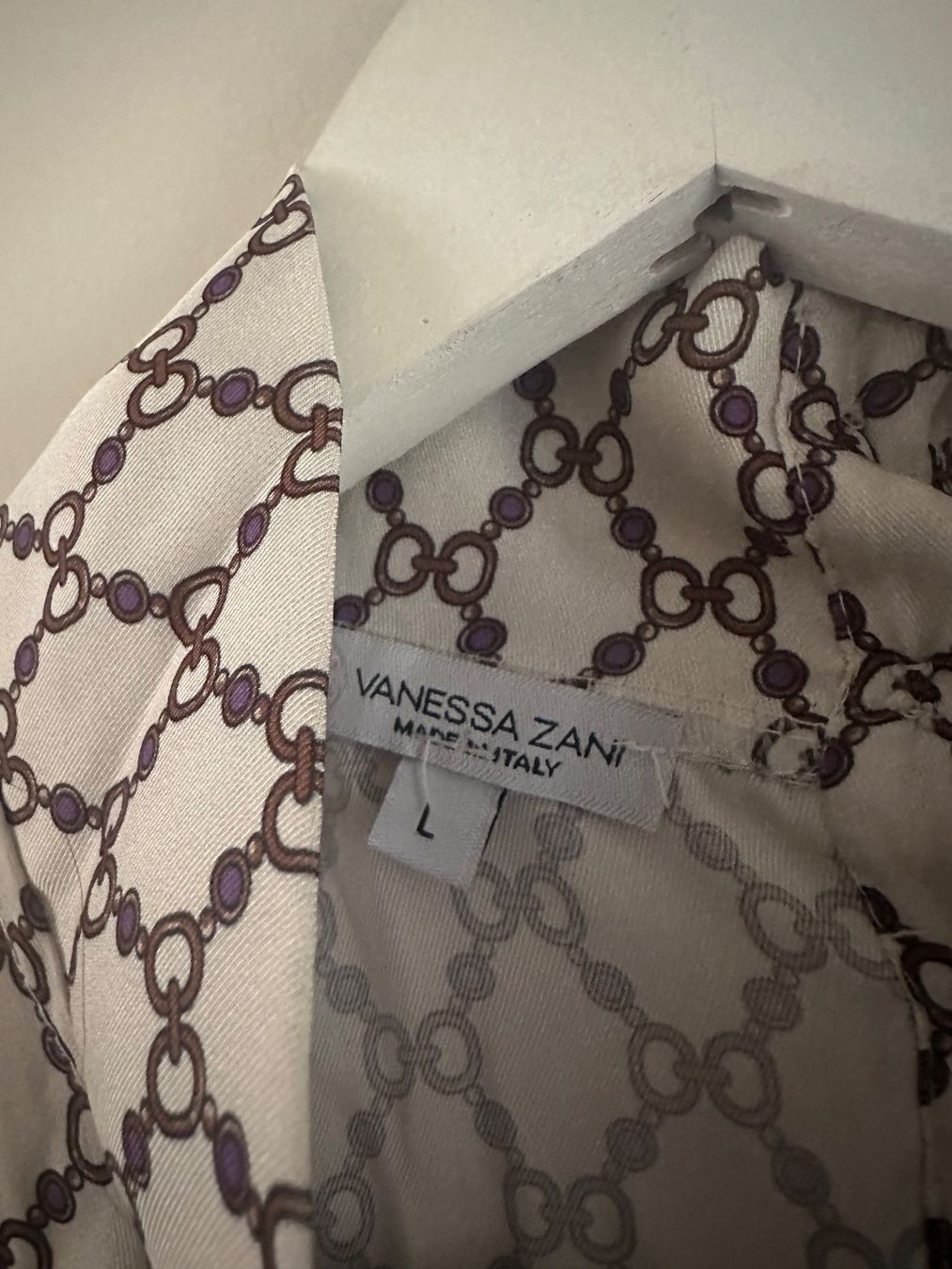 Camicette: Elegante Bluse mit Muster, Grösse L Herbst Angebot! – Usato da Zürich venduto da Jocki02 4
