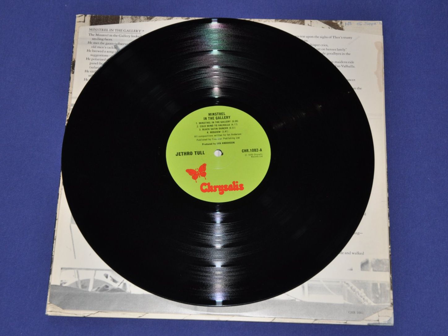 Schallplatten: LP Jethro Tull - Minstrel in the Gallery – Gebraucht aus Boll von Theodora15 5