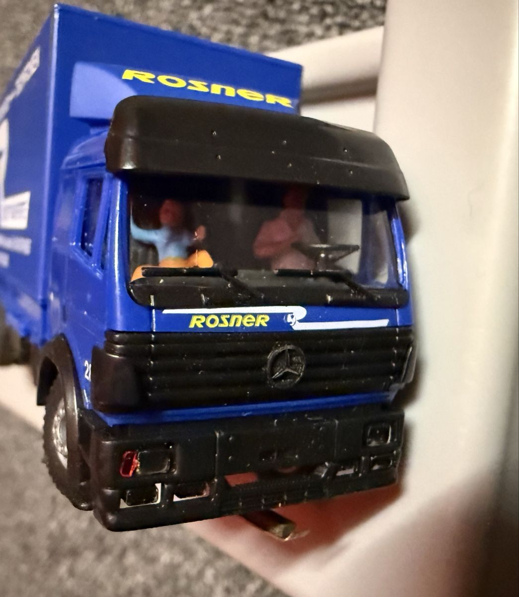 Faller Modelleisenbahnen: Faller Car-System Lkw 1602 Rosner Transport H0 – Gebraucht aus Bauma von Shotgunmann 4