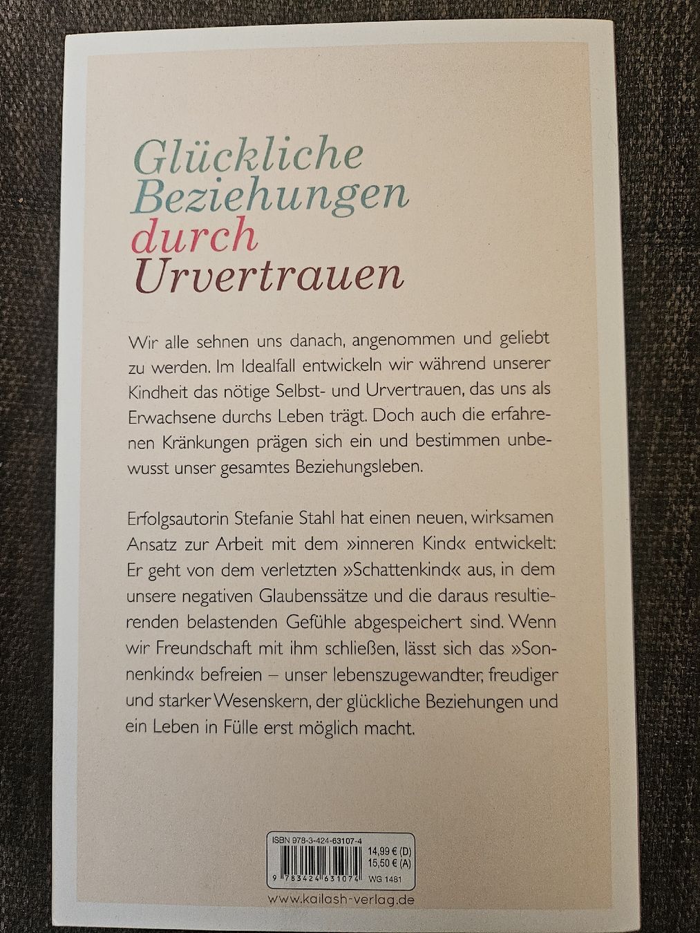 Libri: Das Kind in dir muss Heimat finden – Usato da Mühlethurnen venduto da Kurt74 1