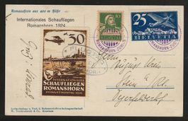 1924 : AK Internationales Schaufliegen Romanshorn