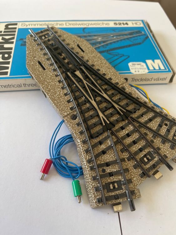 Aiguillage Symétrique Piko 55226 - Échelle HO (1:87) - Neuf - Pour Modélisme Ferroviaire
