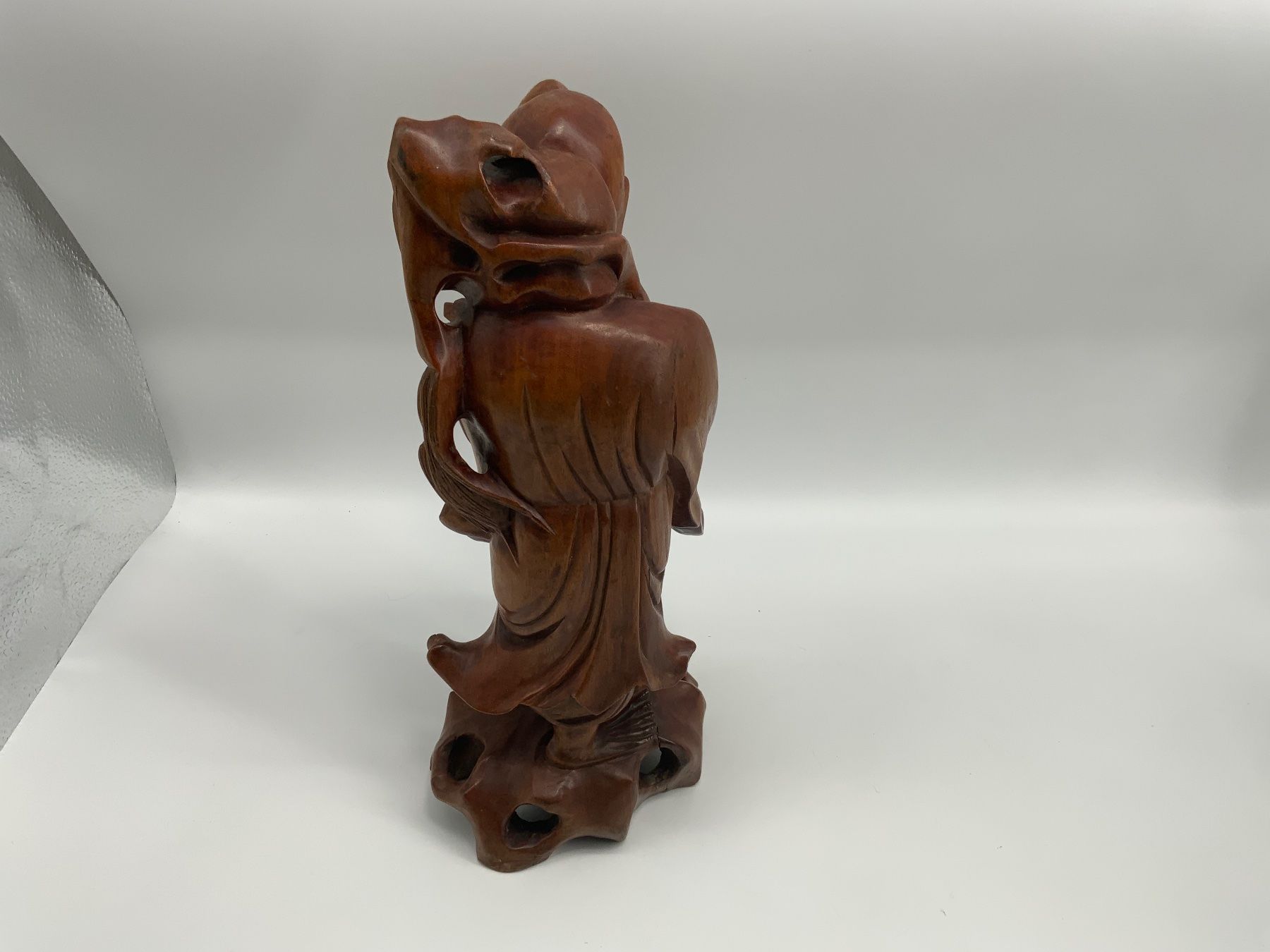 Statuette: Chinesische Holzfigur – Usato da Erlach venduto da silvia3235 1