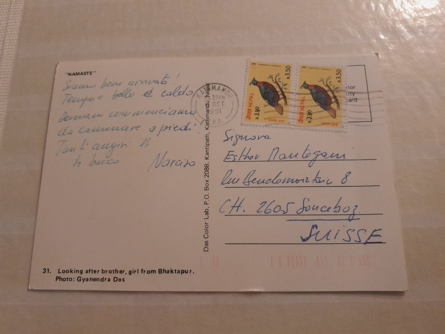 Alle Briefmarken: Nepal Briefmarken Vögel – Gebraucht aus Marly von globetrotter1723