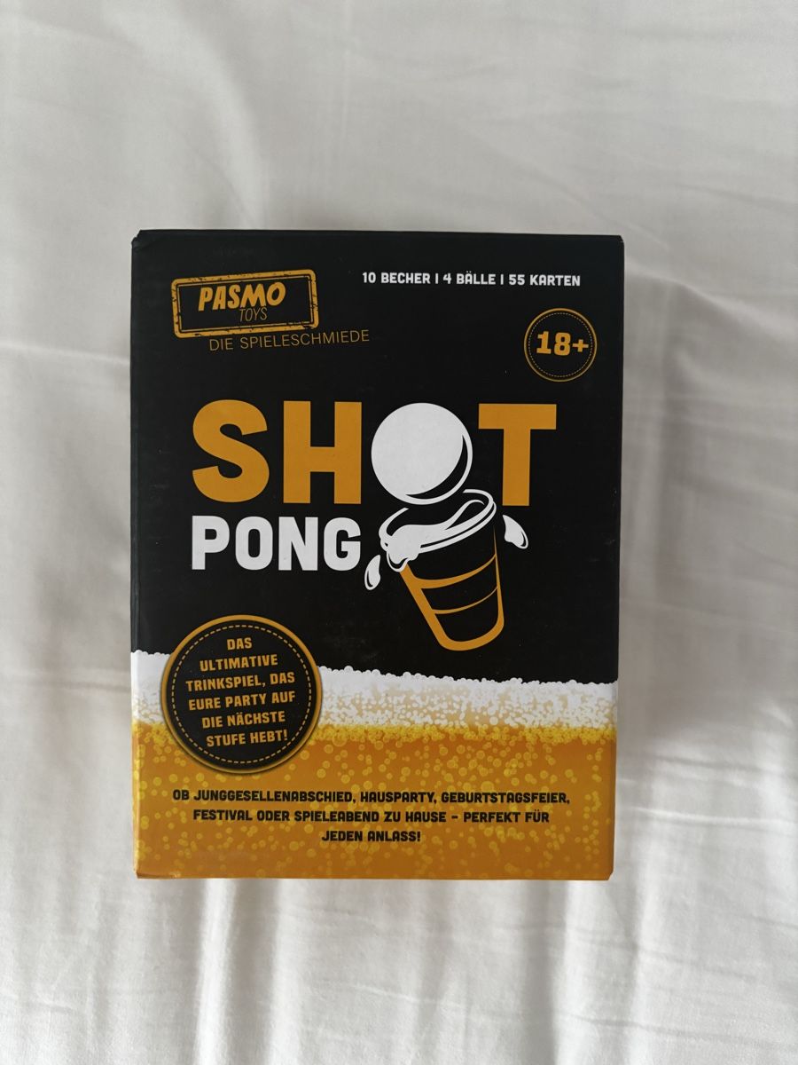 Giochi: Shot Pong Trinkspiel -  48 Karten – Nuovo e nell'imballaggio originale da St. Gallen venduto da thevintagera