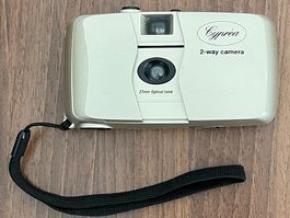 Schöne 35mm-KOMPAKT-KAMERA „CYPREA 2-Way“ / Top-Zustand!