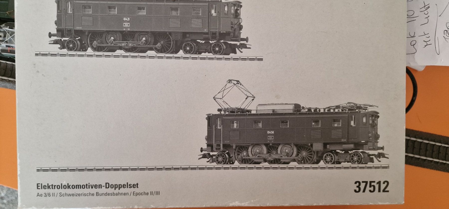 SBB/CFF/FFS Modellini di ferrovie: SBB AE3/6 Set (37512) – Usato da Dulliken venduto da Ginoeffel