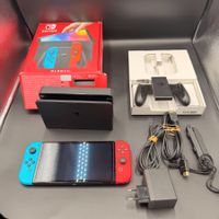 Nintendo Switch OLED Neon Rot Blau inkl. OVP
