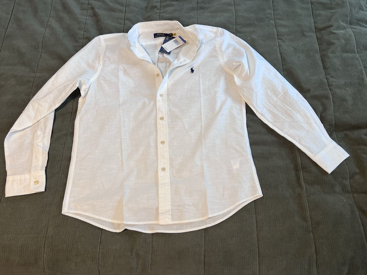 Camicie: Polo Ralph Lauren Leinenhemd – Nuovo e nell'imballaggio originale da Wattwil venduto da SchweizIT 1