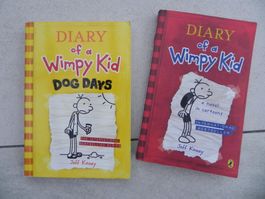 Diary of a Wimpy Kid Buch Konvolut 2 Stk