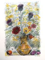 Michele Cascella – Ohne Titel - Original-Lithographie